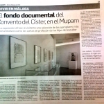 EL FONDO DOCUMENTAL DEL CONVENTO DEL CÍSTER, EN EL MUPAM