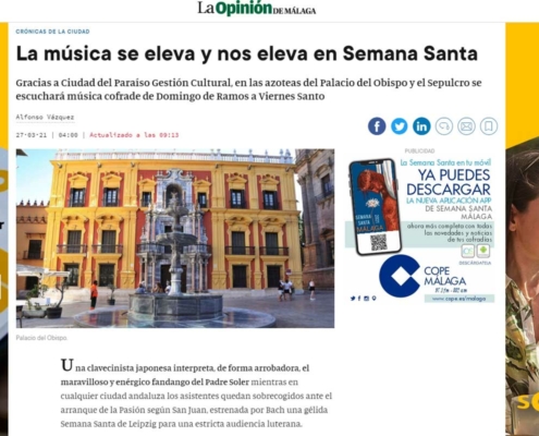 La música se eleva y nos eleva en Semana Santa